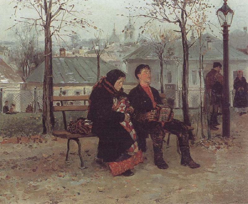 Makovsky, Vladimir On the Boulevard china oil painting image